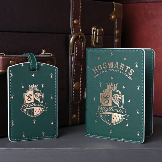 Harry Potter Slytherin passport holder & luggage tag