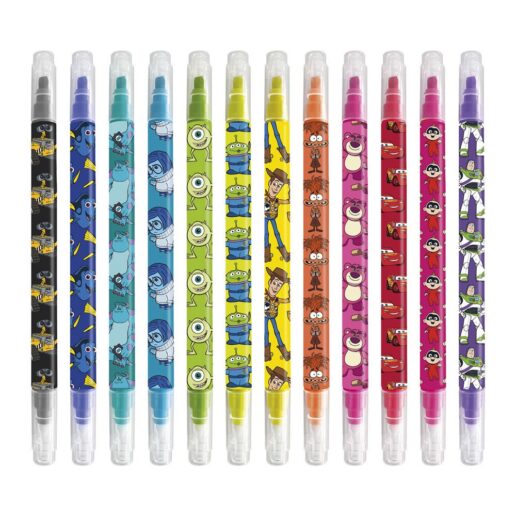 Disney Pixar set of 12 erasable makers