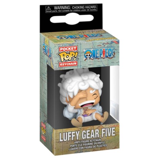 Pocket POP Keychain One Piece Luffy Gear 5