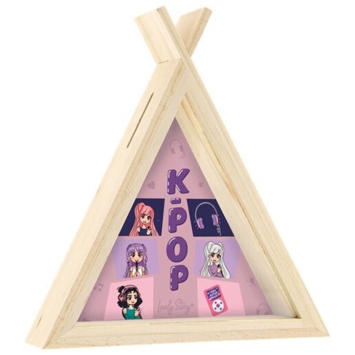K-Pop Pink money box