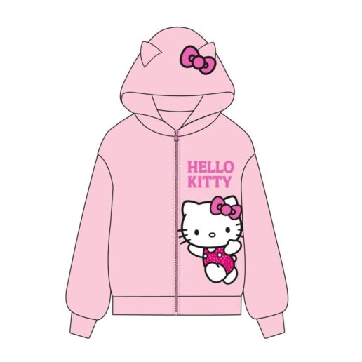 Hello Kitty zipper hoodie