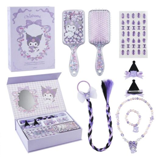 Kuromi Hello Kitty beauty box set