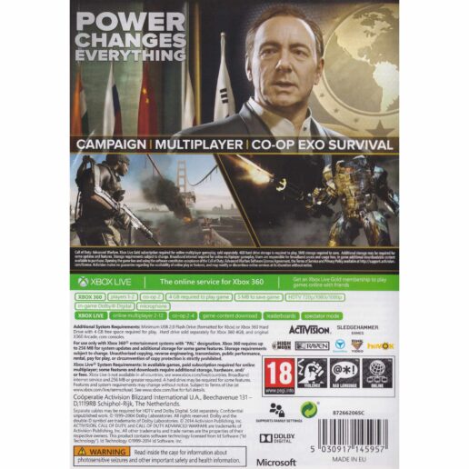 Call of Duty Advanced Warfare Xbox 360 (Begagnad)