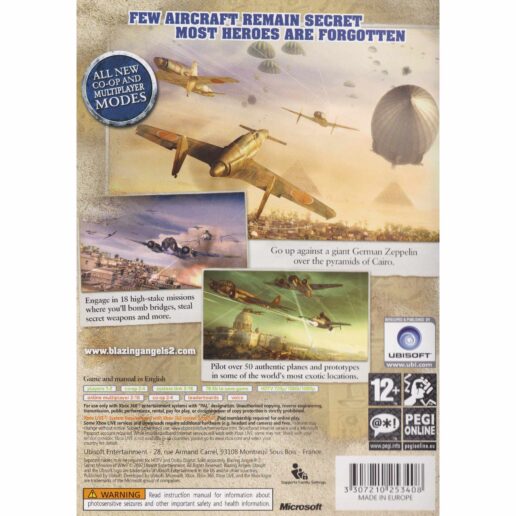 Blazing Angels 2 Secret Missions of WWII Xbox 360 (Begagnad)
