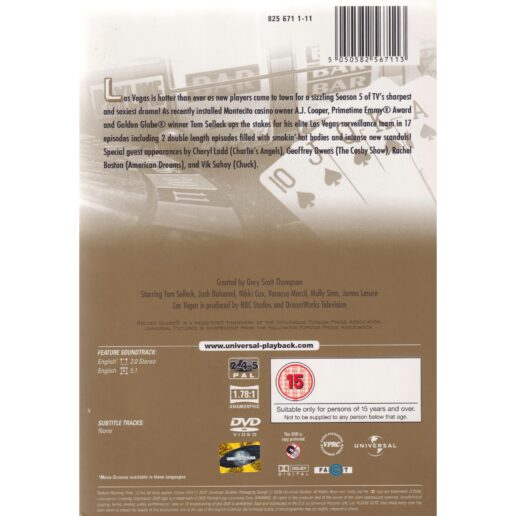 Las Vegas Season Five DVD (Begagnad)