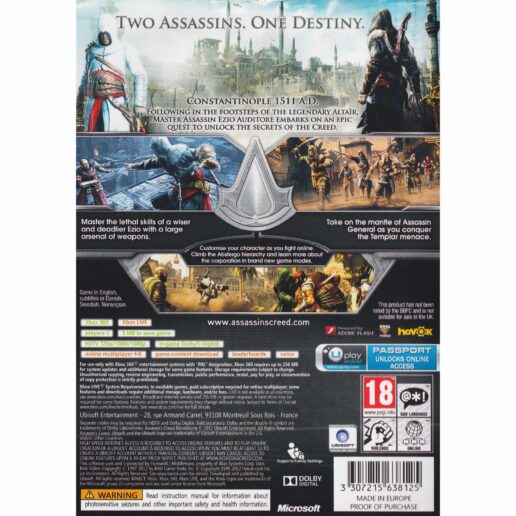 Assassins Creed Revelation Xbox 360 (Begagnad)