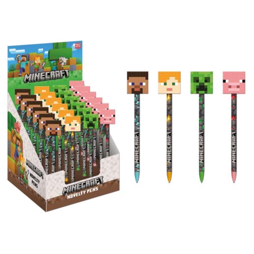Minecaft assorted topper pen