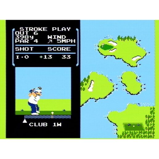 Golf Nintendo NES (Begagnad)