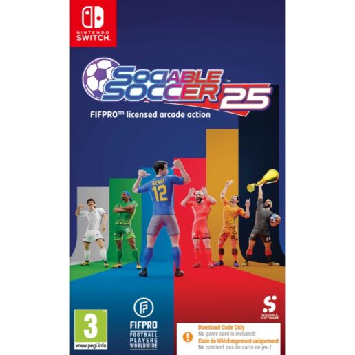 Sociable Soccer 25 Nintendo Switch (Code in a box)