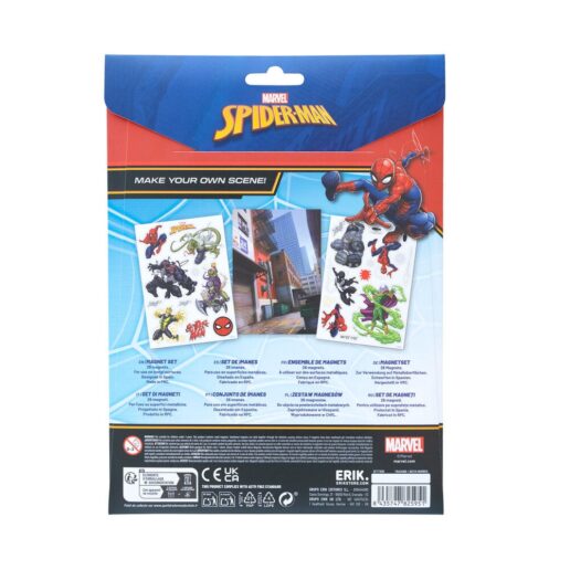Marvel Spiderman set of die-cut magnets