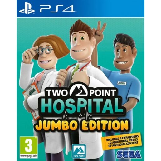 Two Point Hospital Jumbo Edition Playstation 4 PS4 Two Point Hospital Jumbo Edition Playstation 4 PS4