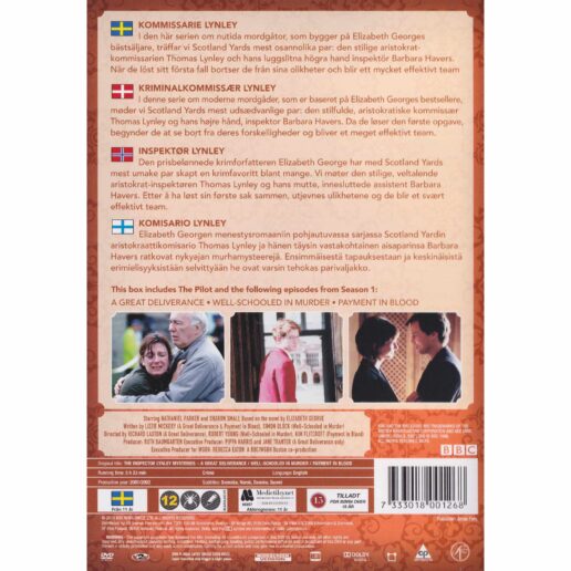 The Inspector Lynley Mysteries Box 1 DVD (Begagnad)