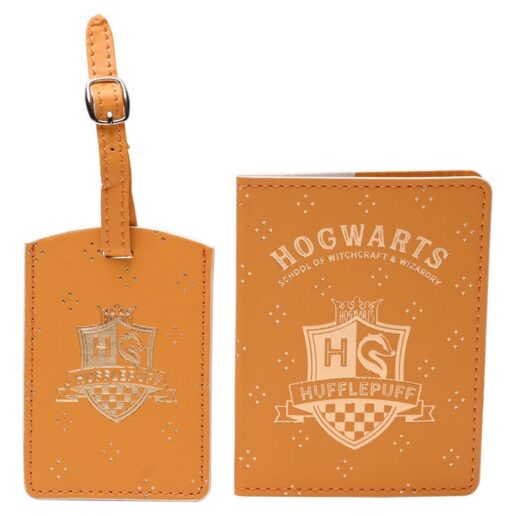 Harry Potter Hufflepuff passport holder & luggage tag