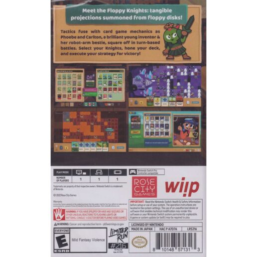 Floppy Knights Nintendo Switch Limited Run IMPORT