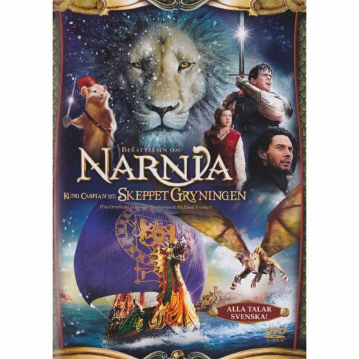 Berättelsen om Narnia Kung Caspian och Skeppet Gryningen DVD (Begagnad)