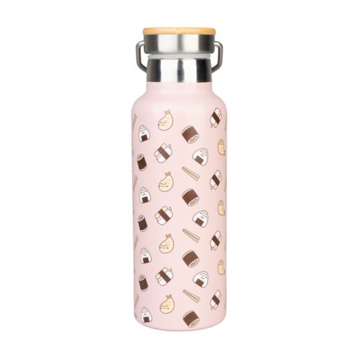 Pusheen Sushi Roll metallic bottle