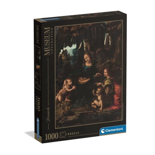 Museum Louvre Leonardo - The Virgin of the Rocks puzzle 1000pcs