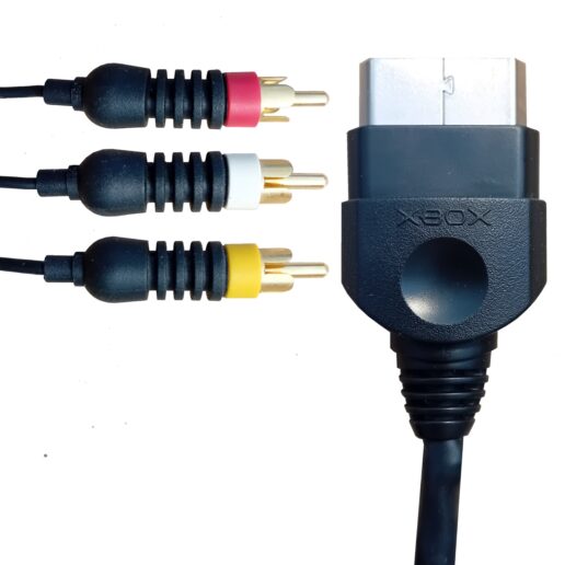 AV RCA Bildkabel Original Xbox (Begagnad)