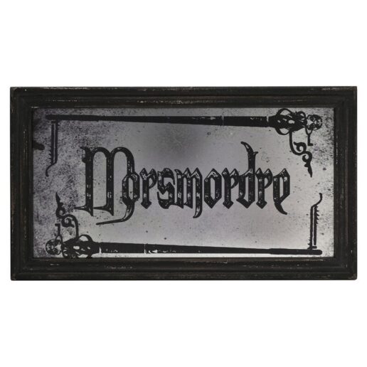 Harry Potter Dark Arts Morsmorde mirrored plaqued
