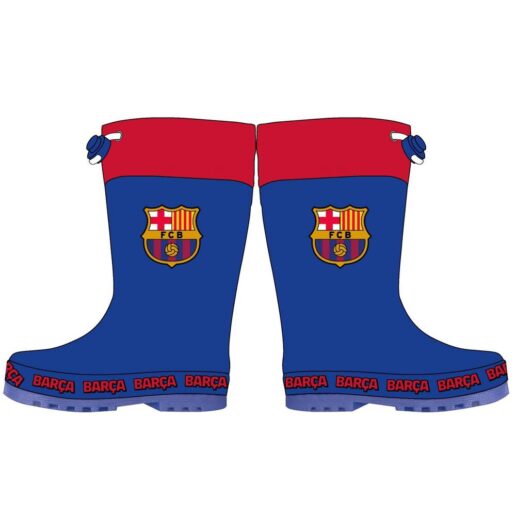 F.C. Barcelona rubber rainboots