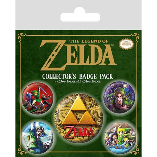 The Legend of Zelda set ok 5 badge The Legend of Zelda set ok 5 badge