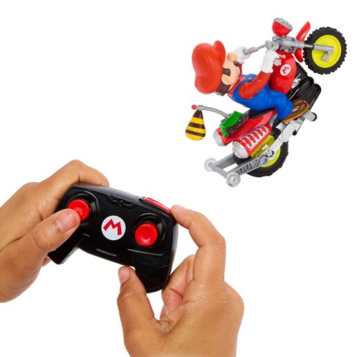 Hot Wheels Super Mario Bros - Super Mario Galaxy Movie Mario wheelie motocross RC