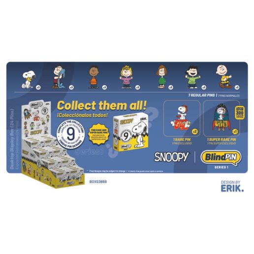 Snoopy pin mystery collectible