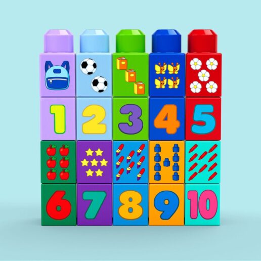 MEGA Bloks Build & Count Bus 45pcs