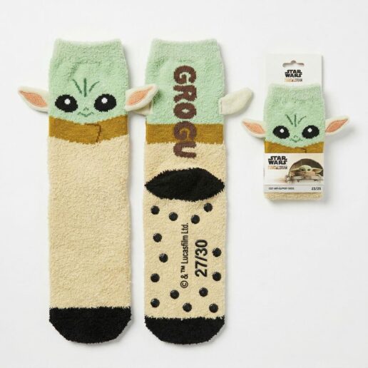 Star Wars The Mandalorian Baby Yoda anti-slip socks