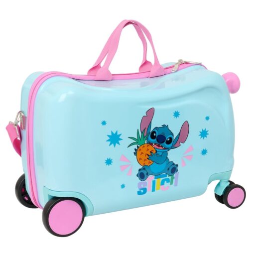 Disney Stitch Bright ABS trolley suitcase 44cm