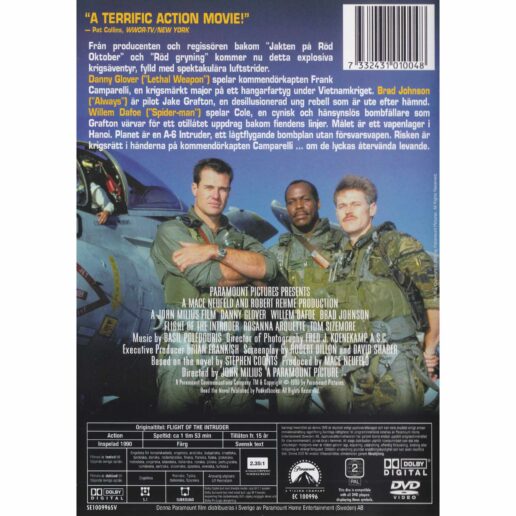 Flight of the Intruder DVD (Begagnad)