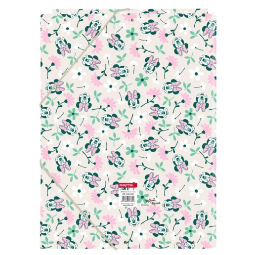 Disney Minnie Minty A4 cardboard binder with flaps