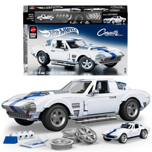 Hot Wheels Corvette Grand Sport Elite construction set
