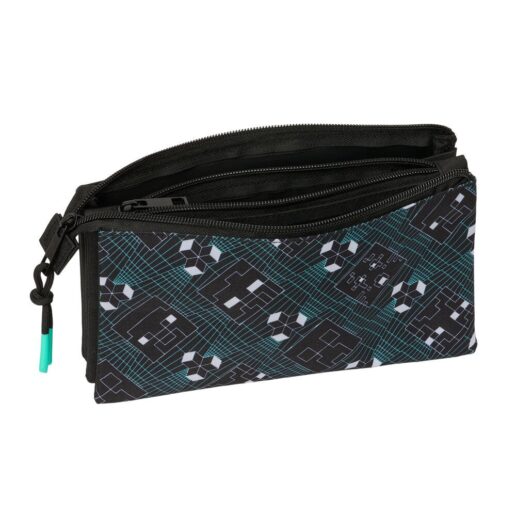 Minecraft Screen triple pencil case