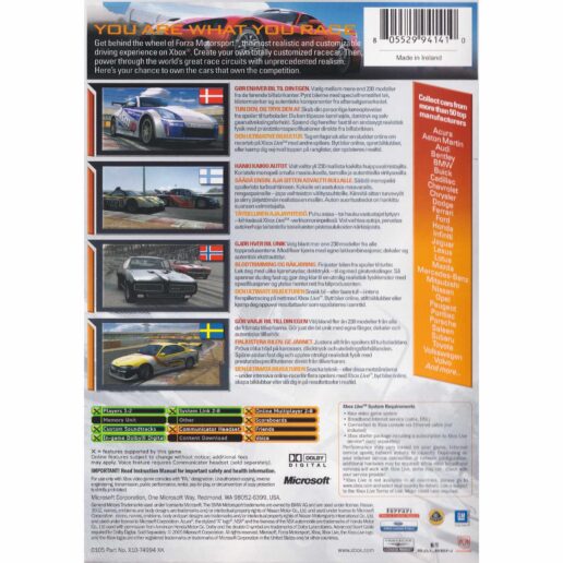 Forza Motorsport Xbox Nordic (Begagnad)