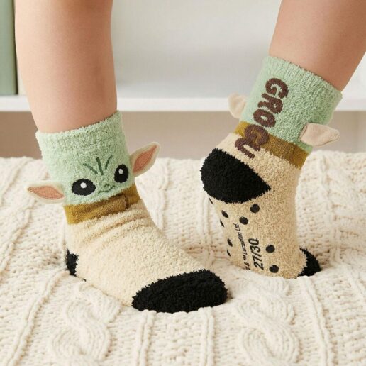 Star Wars The Mandalorian Baby Yoda anti-slip socks