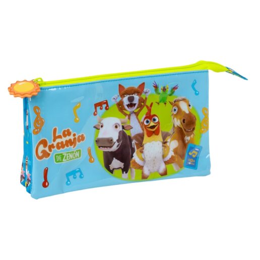 La Granja de Zenon triple pencil case