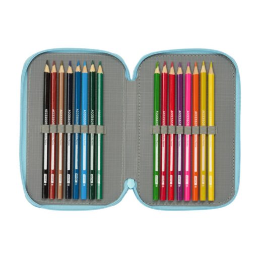 Bluey Ready triple pencil case 37pcs