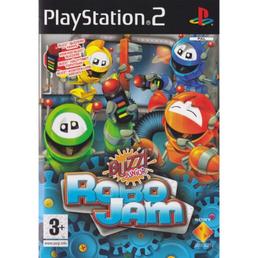 Buzz Junior Robo Jam Playstation 2 PS2 Nordic (Begagnad)