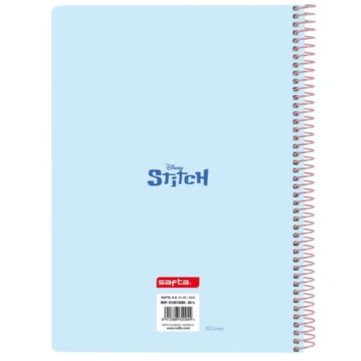 Disney Stitch Ohana A5 notebook