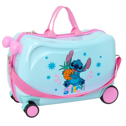 Disney Stitch Bright ABS trolley suitcase 44cm
