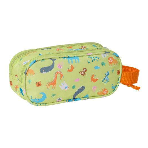 Lion 3D double pencil case