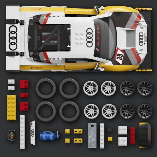 Hot Wheels Audi R8 LMS Elite construction set