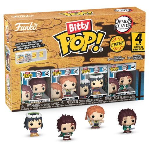 Assorted Blister 4 figures Bitty POP Demon Slayer