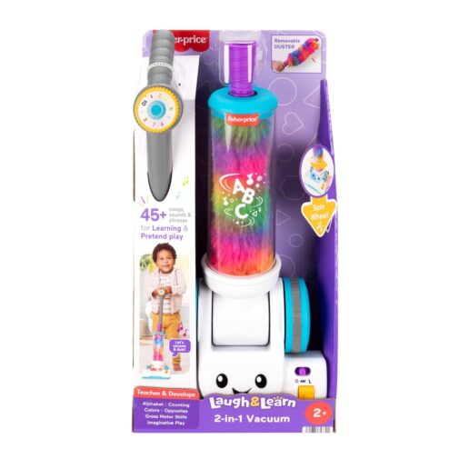Laugh & Learn 2-in-1 Vacuum Cleaner