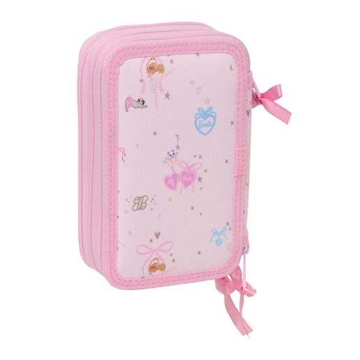 Barbie Ballet triple pencil case 37pcs
