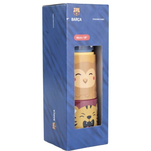 F.C. Barcelona stackable cubes