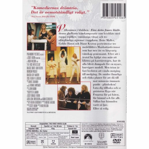 Före detta fruars klubb DVD (Begagnad)