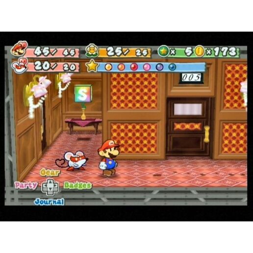 Paper Mario The Thousand-Year Door Nintendo Gamecube (Begagnad)