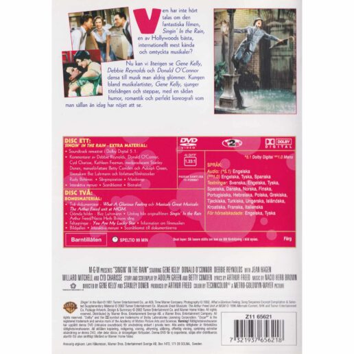 Singin in the Rain DVD (Begagnad)